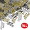 Beistle 1/2oz. Black, Gold & Silver Happy Birthday Fanci-Fetti Packs, 3ct.